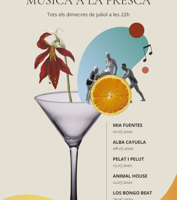 Estrenem temporada de concerts al Jardí del Casal