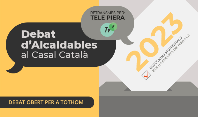 Debat d’alcaldables al Casal Català